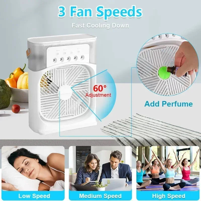 3 in 1 Portable Air Cooler & Humidifier